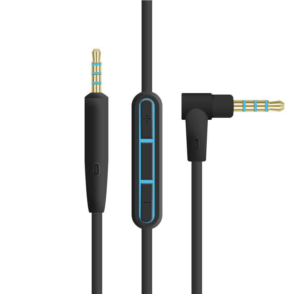 Bose Headphone Qc45 - Replacement 2.5mm to 3.5mm Cables Suitable