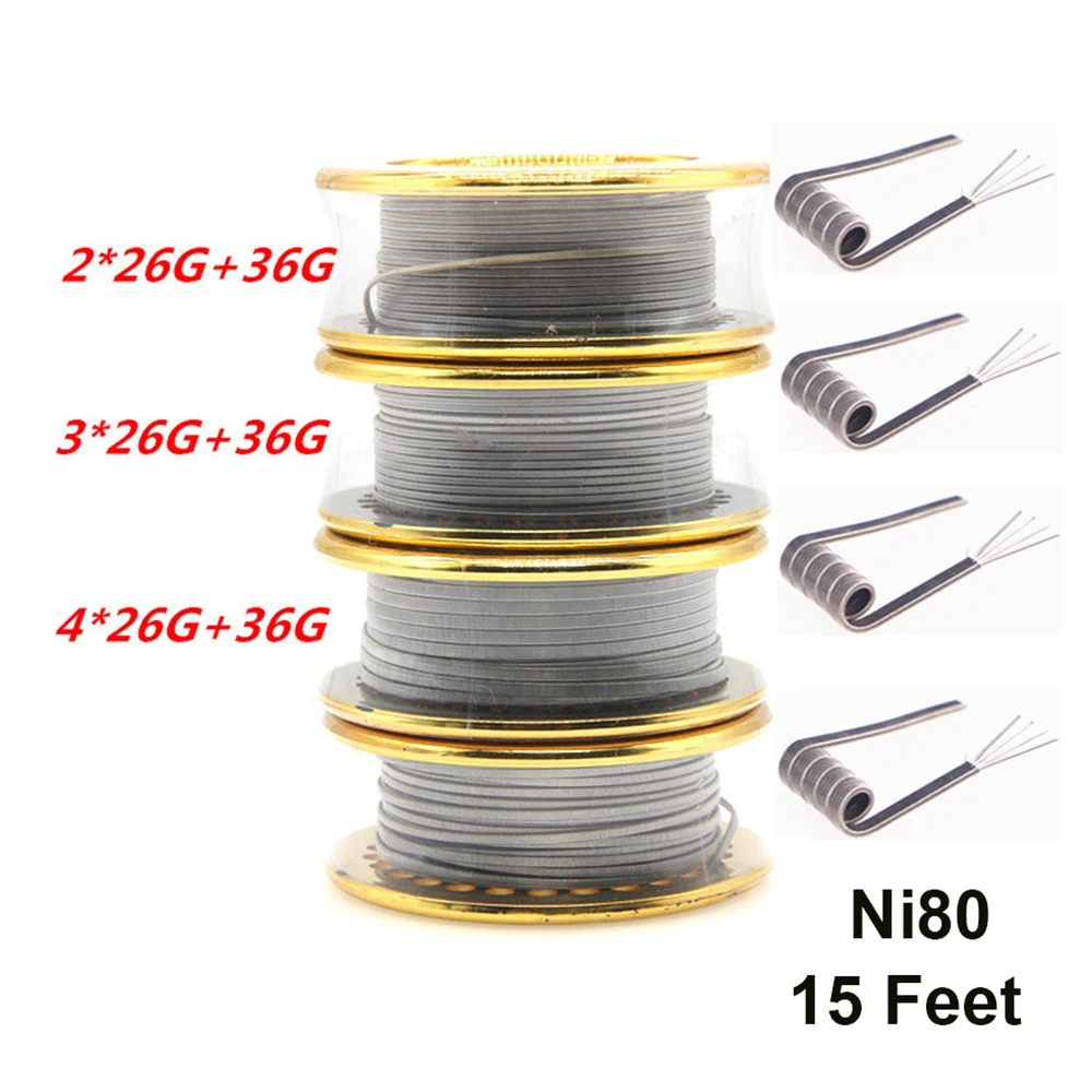 Ni80 Wire 26G 36GA 15 Feet Cla - огляд і ціна Vape Accessory