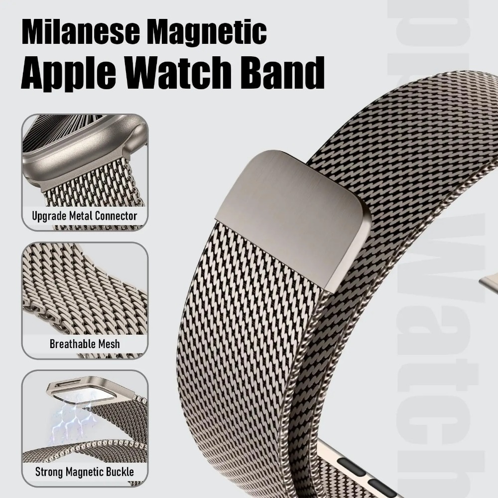 Steel Mesh Milanese Strap For  - огляд і ціна Mesh Coil Strip