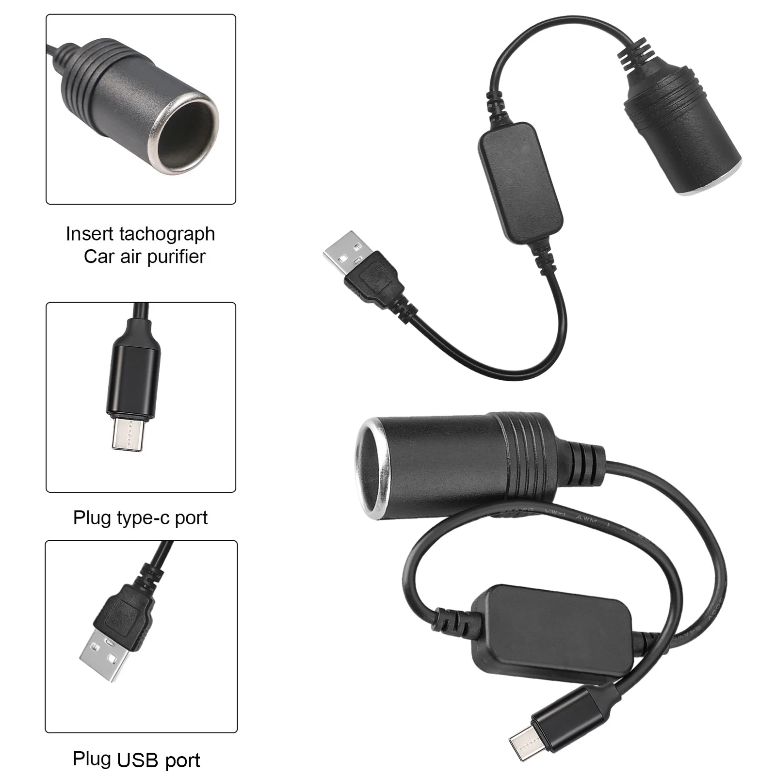 5V To 12V Cigarette Lighter So - огляд і ціна Accessories For Vaping