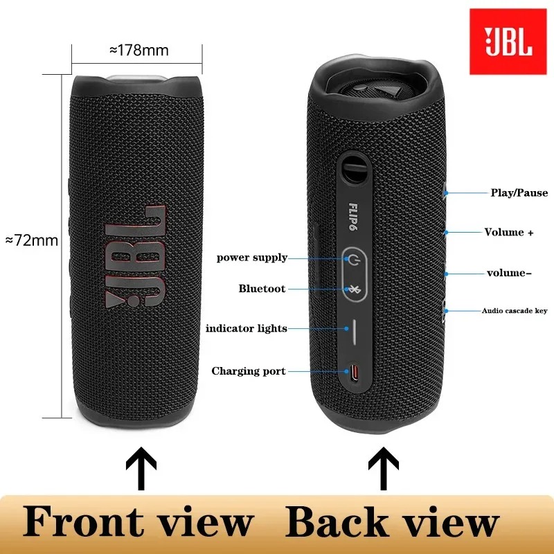 JBL FLIP6 Cylinder Bluetooth S - огляд і ціна Jbl Speaker Flip 6
