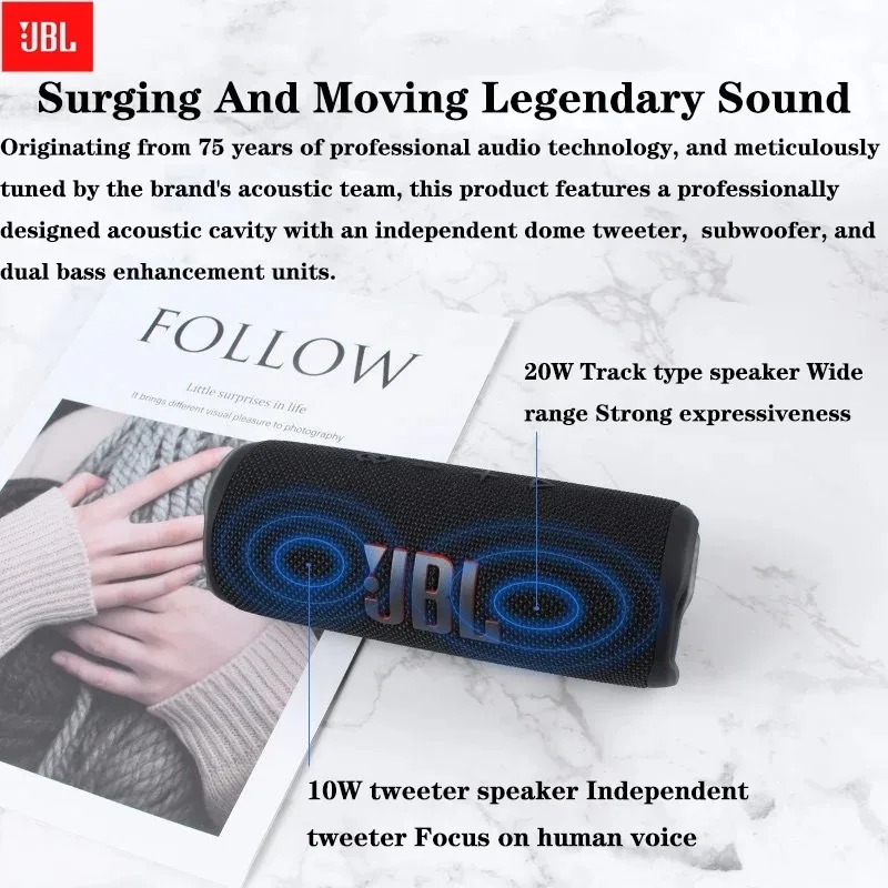 JBL FLIP6 Cylinder Bluetooth S - огляд і ціна Jbl Speaker Flip 6