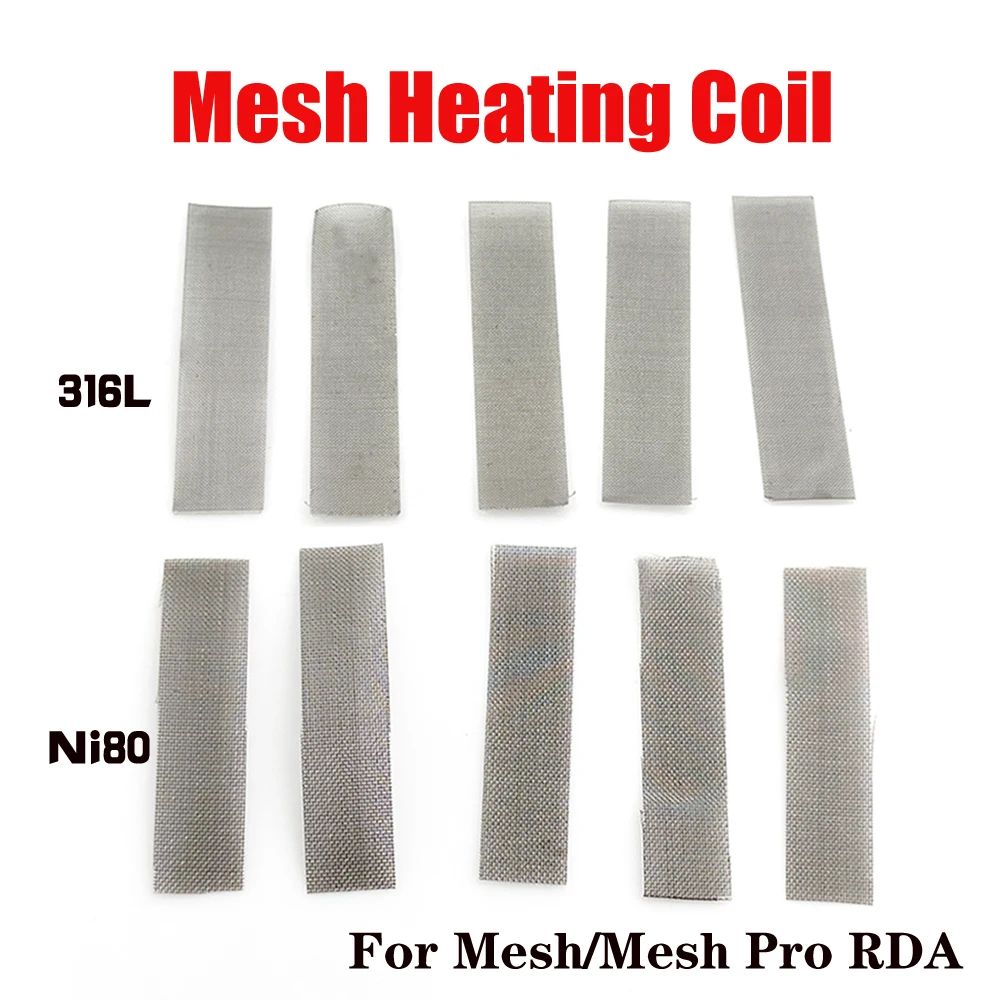 5/10PCS Mesh Wire Coil SS316L  - огляд і ціна Vape Accessory