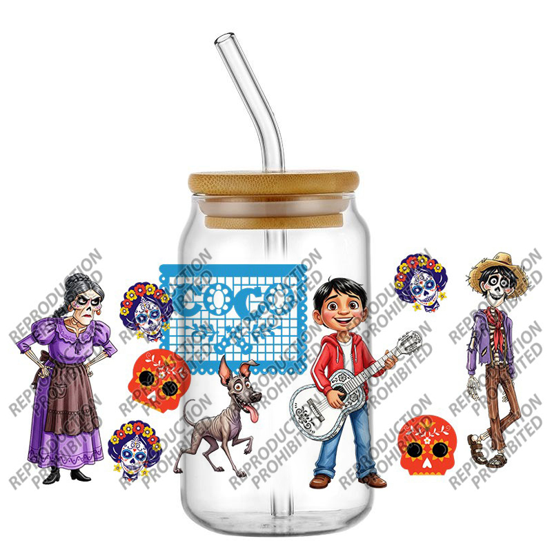 music coco Cartoon Character 1 - огляд і ціна Rdta Tank Glass