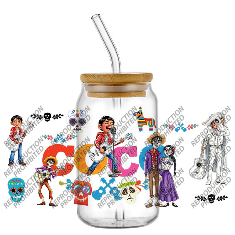 music coco Cartoon Character 1 - огляд і ціна Rdta Tank Glass