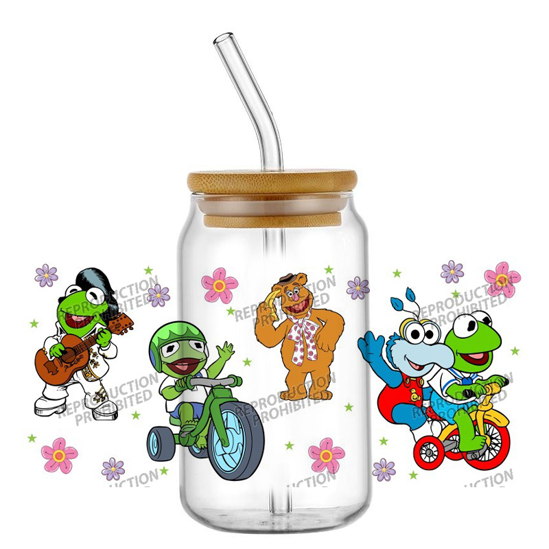 popular puppet show 16oz UV DT - огляд і ціна Rdta Tank Glass