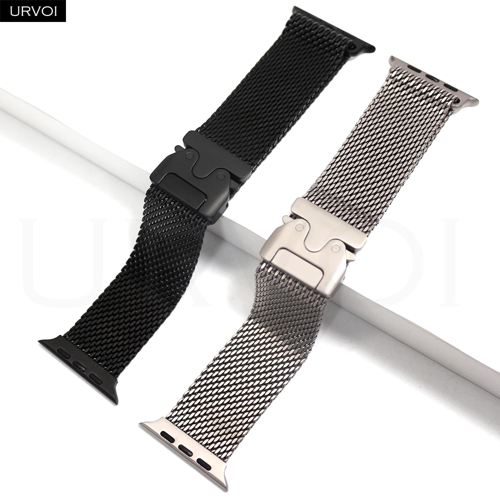 URVOI Titanium Milanese Loop f - огляд і ціна Mesh Coil Strip