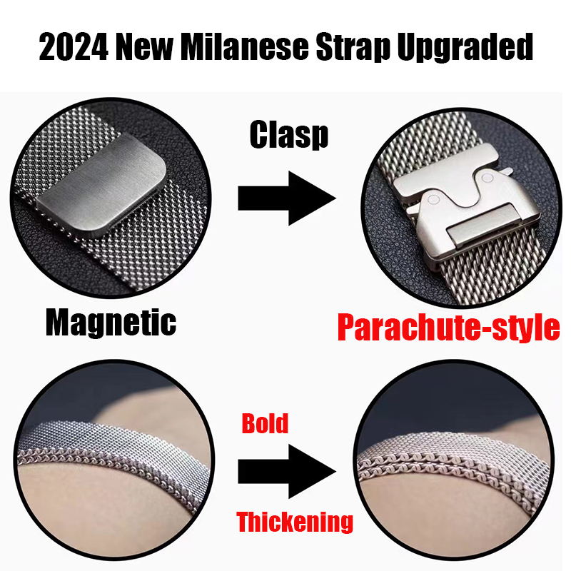 Milanese Strap For Apple Watch - огляд і ціна Mesh Coil Strip